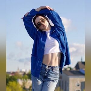 Zara oversized Denim Jacket